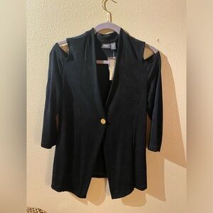 NWT Chicos travelers collection cut out jacket